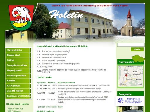 www.obecholetin.cz
