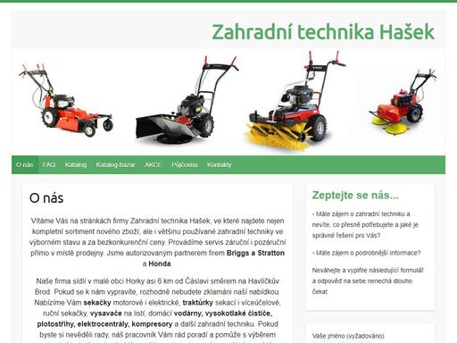 www.zahradni-technika-hasek.cz