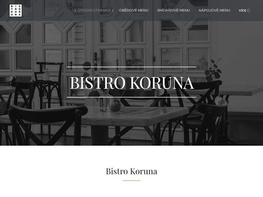 www.bistrokoruna.cz
