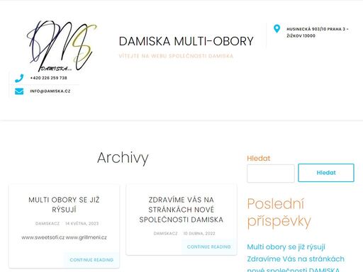www.damiska.cz