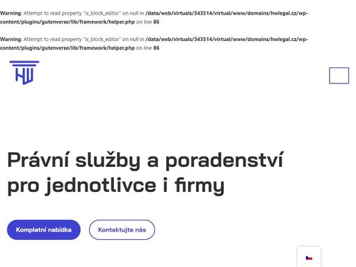 právní služby a poradenství pro jednotlivce i firmy