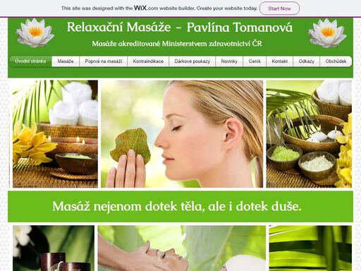 relaxační masáž, tomanová, častolovice, česká republika