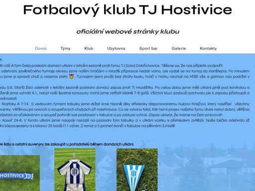 www.fotbalhostivice.cz