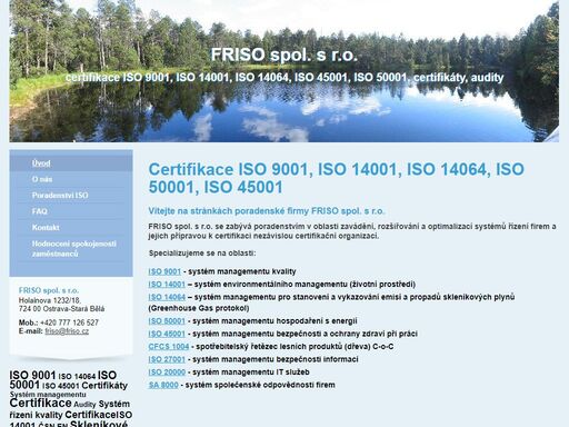 certifikace iso 9001, certifikace iso 14001, audity, systém řízení kvality, systém managementu, certifikáty