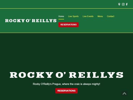 prague's best irish bar in the bustling heart of prague, rocky o'reilly's offers fun, drinks and friendships that'll last a life time.