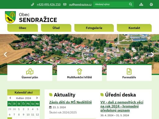 www.sendrazice.cz