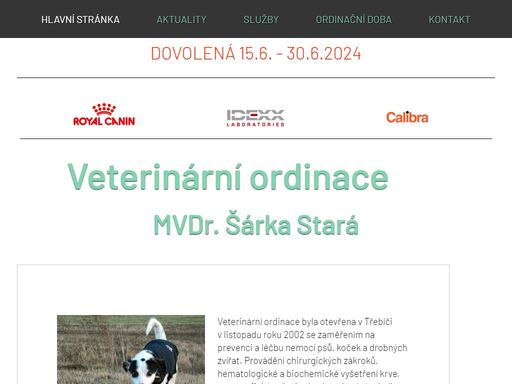www.vetordinace-sarkastara.cz