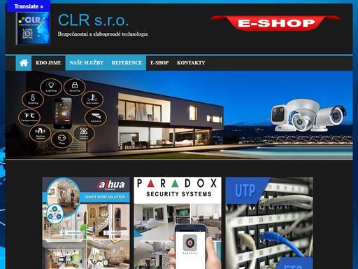 naše společnost clr s.r.o. je dovozcem a distributorem kamerových systémů na český a slovenský trh, pod vlastní privátní značkou securtech.