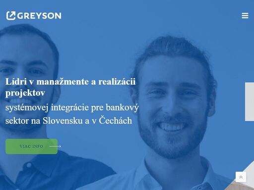 lídri v manažmente a realizácii projektov systémovej integrácie pre bankový sektor na slovensku a v čechách