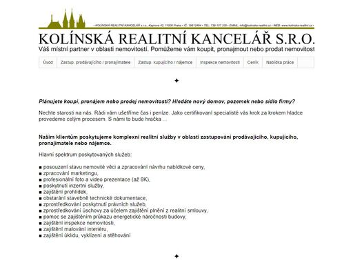 www.kolinska-realitni.cz