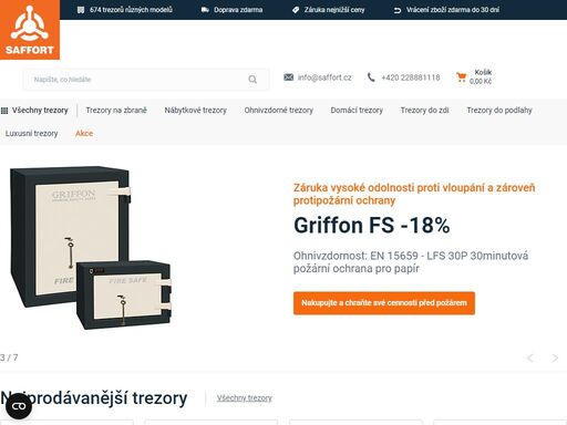 trezory za dobré ceny na saffort.cz ? všechny trezory na jednom místě. 994 trezory k dispozici!? největší online e-shop s bezkonkurenčními cenami na trhu.