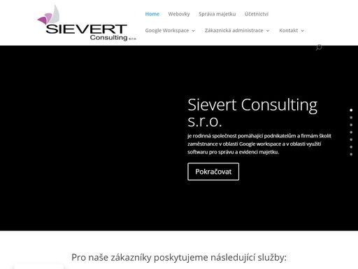 sievert consulting s.r.o. je společnost pomáhající podnikatelům a firemním společnostem ve sférách it, facility managementu a daňové & účetní problematiky.