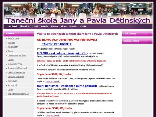 www.tanecnimelnik.cz