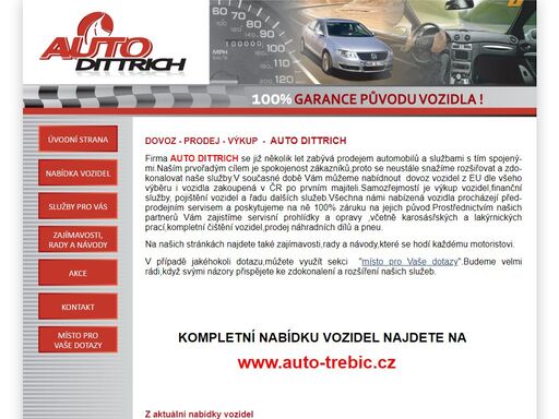 www.auto-dittrich.cz