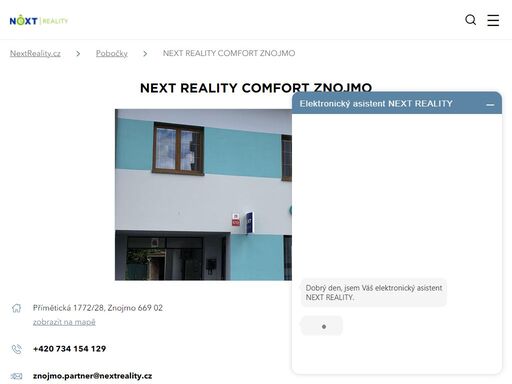 nextreality.cz/pobocka/1225/next-reality-comfort-znojmo