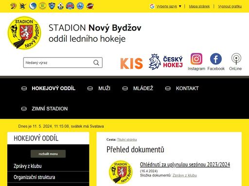 www.stadionbydzov.cz