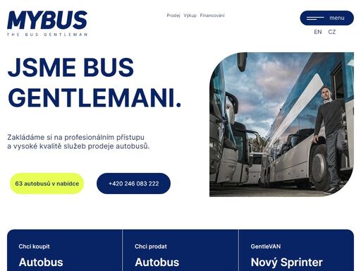 mybus - bazar autobusů, prodej autobusů, gentlevan, sprintery