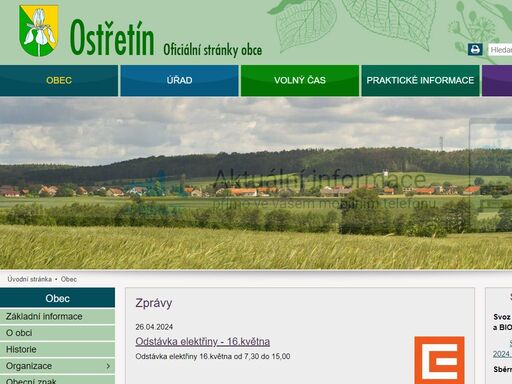 www.ostretin.cz