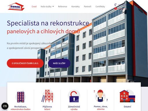 jsme tradiční česká stavební společnost se zaměřením na revitalizaci domů ?? ??? zajistíme kompletní práce včetně zateplení fasády jakéhokoli domu!

