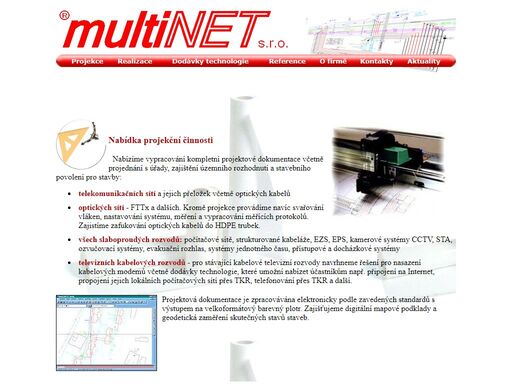 www stránka firmy multinet, s.r.o.
