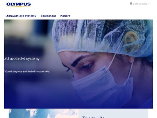 společnost olympus se soustředí na vytváření řešení zaměřených na zákazníka v oblastech zdravotnictví, biologických věd a průmyslových zařízení.