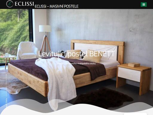 český výrobce masivních postelí z malajského dubu. vyrábíme masivní postele, postele z dubového masivu, levitující postele a masivní nábytek.