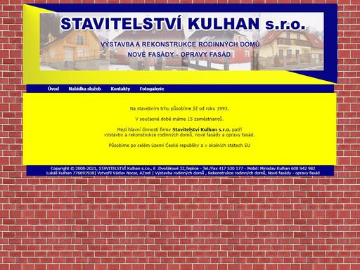 www.stavitelstvi-kulhan.cz