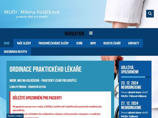 www.mudr-kolackova.cz