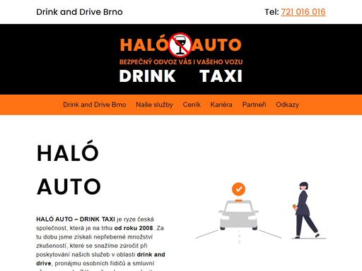 drink and drive taxislužba pro bezpečný odvoz vás a vašeho vozu