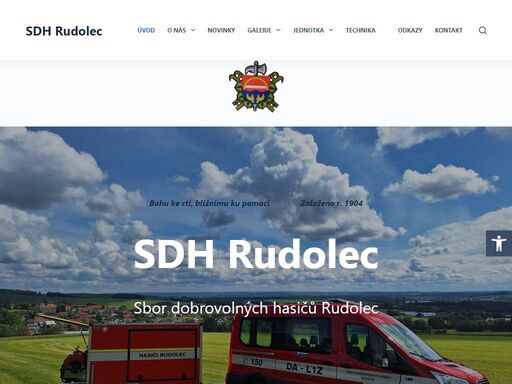 sbor dobrovolných hasičů rudolec