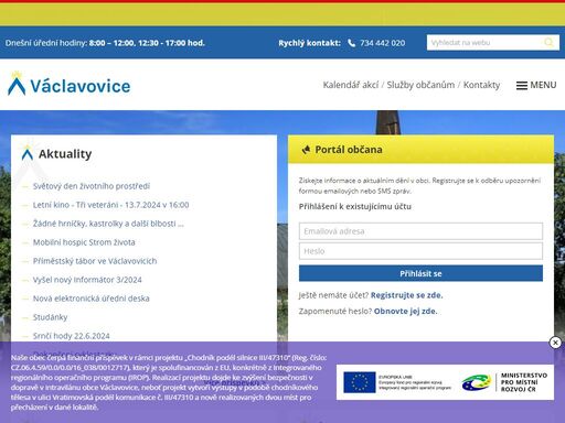 www.obecvaclavovice.cz
