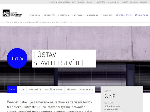 fa.cvut.cz/cs/fakulta/organizacni-struktura/ustavy/125-ustav-stavitelstvi-ii