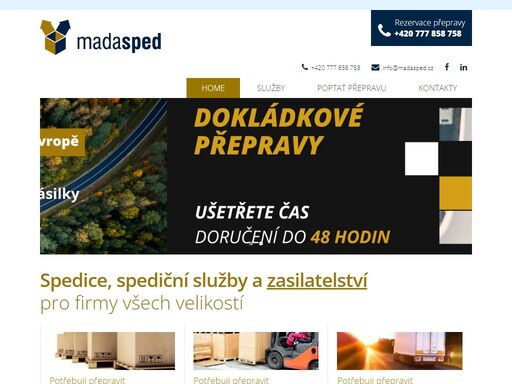 www.madasped.cz