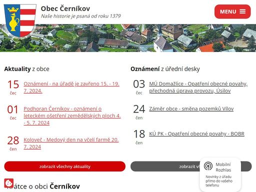 www.cernikov.cz