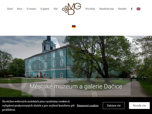 přijměte pozvání do bohaté historie města dačic a jeho okolí v prostorách městského muzea a galerie nový zámek.