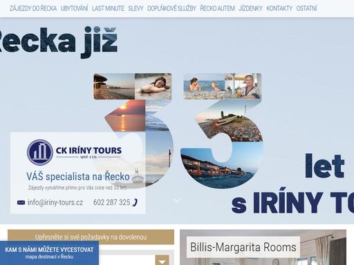 cestovní kancelář iríny tours spol. s r. o. - iriny-tours.cz