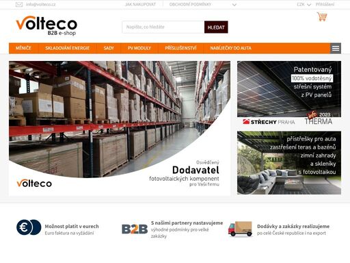 #volteco. více informací o inovativních produktech značky volteco naleznete na www.volteco.cz