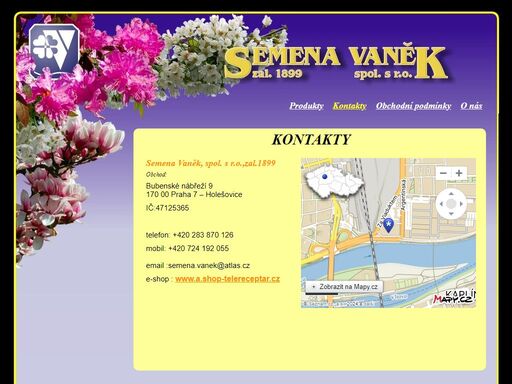 www.semena-vanek.cz/kontakty