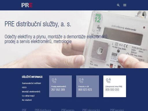 www.predistribucnisluzby.cz