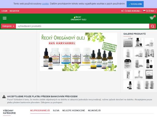 oreganovy-olej.cz - řecký oregánový olej 86% karvakrol