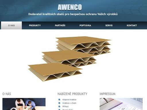 awenco - specialista na obaly z vlnité lepenky, dodavatel kvalitních obalů pro bezpečnou ochranu vašich výrobků