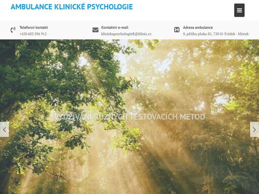 www.klinic.cz