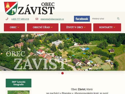 www.obec-zavist.cz