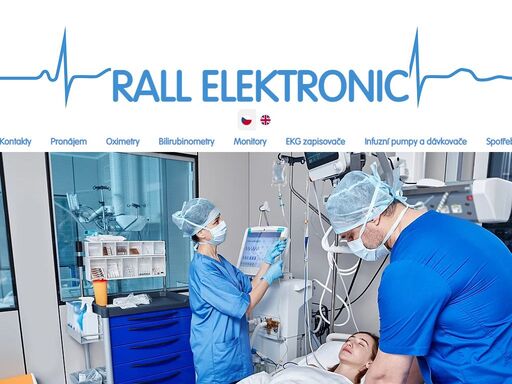 rall elektronic spol.s r.o. - výrova, servis a prodej lékařské elektroniky