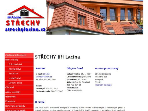 www.strechylacina.cz