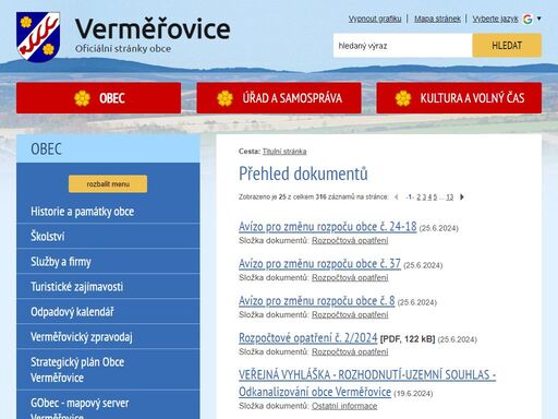 www.vermerovice.cz