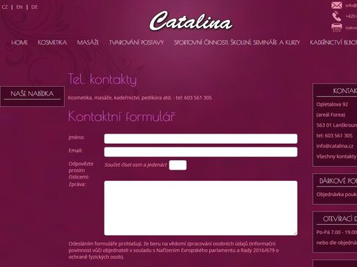 www.catalina.cz