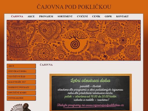 www.cajovnapodpoklickou.cz