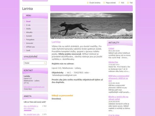 www.larinka.cz