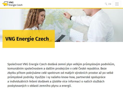 společnost vng energie czech dodává zemní plyn velkým průmyslovým podnikům, komunálním společnostem a dalším prodejcům v celé české republice. beze zbytku přitom pokrýváme celé spektrum od malých výrobních prostor až po velké průmyslové podniky.